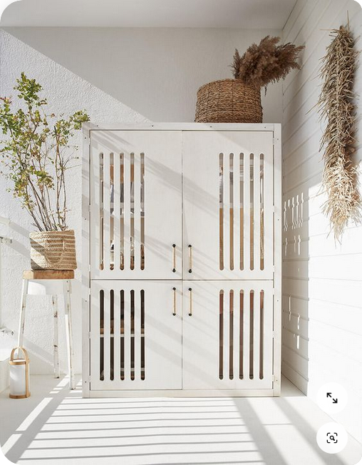 armoire blanche seche linge